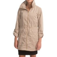 65%OFF 女性のドレスコート エレントレーシーテクノアノラックジャケット - フロント、密航フードジップ（女性用） Ellen Tracy Techno Anorak Jacket - Zip Front Stowaway Hood (For Women)画像